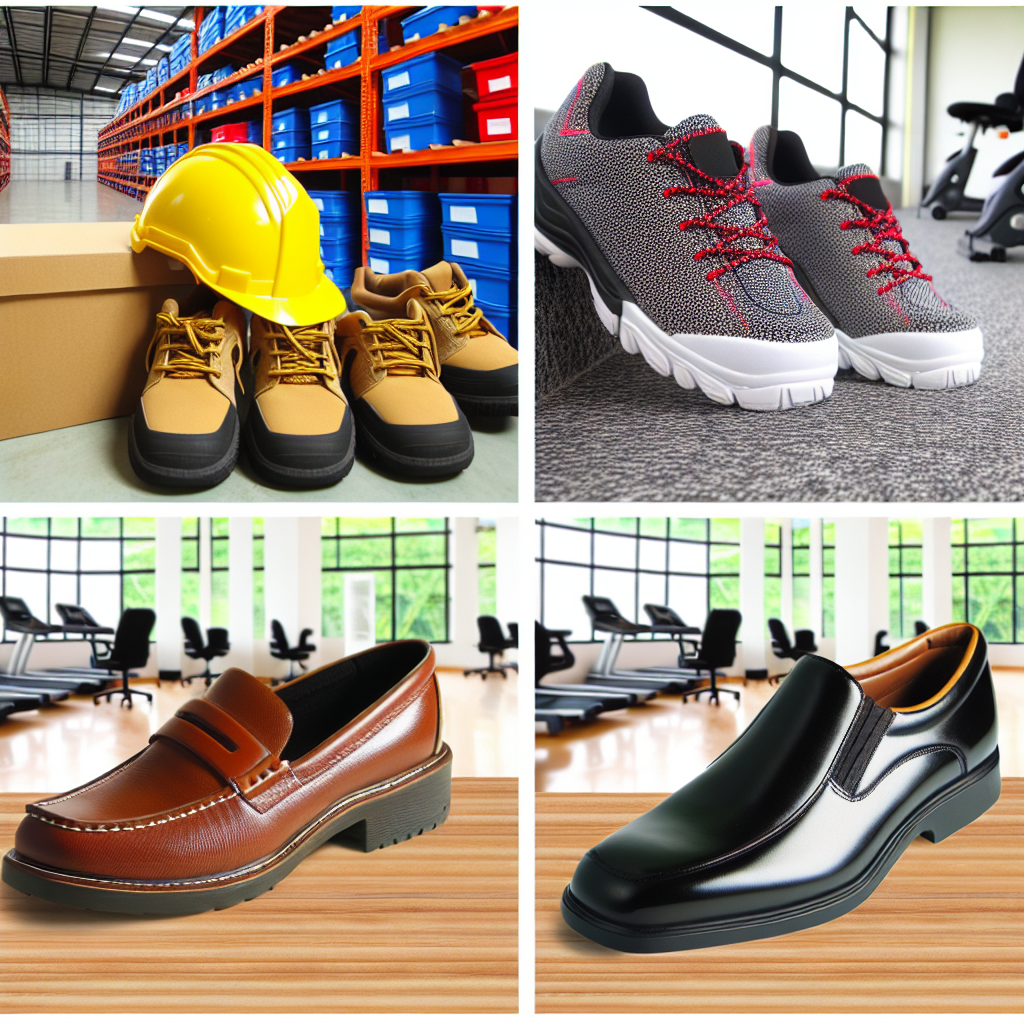 Slip-Resistant Shoes for Work Environments
